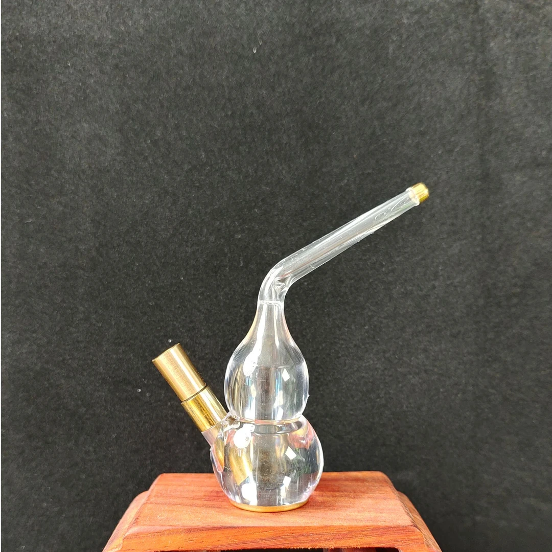 透明亚克力葫芦造型水过滤烟斗烟嘴焦油过滤器创意烟嘴