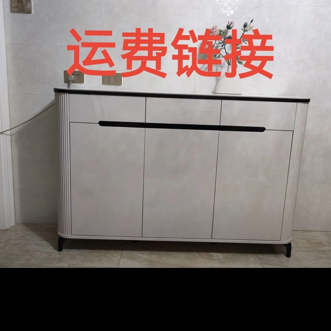 鞋柜客厅柜子收纳柜轻奢玄关家用斗柜餐边柜储物柜