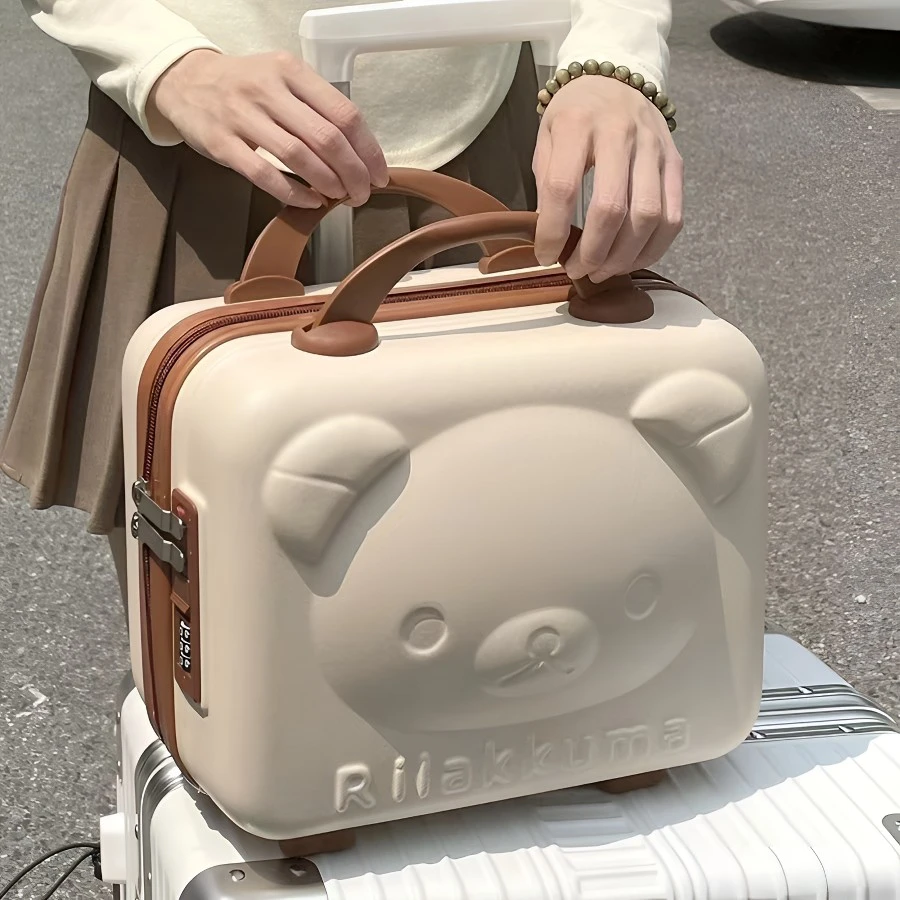 登机行李箱登机行李箱化妆包便携款收纳旅行箱女可挂行李手提箱包