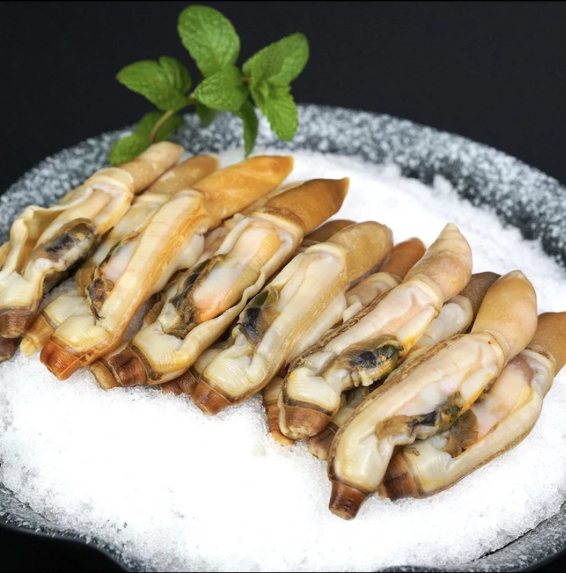 连云港发货 4包 蛏子 4斤 蛏王肉 500克/包