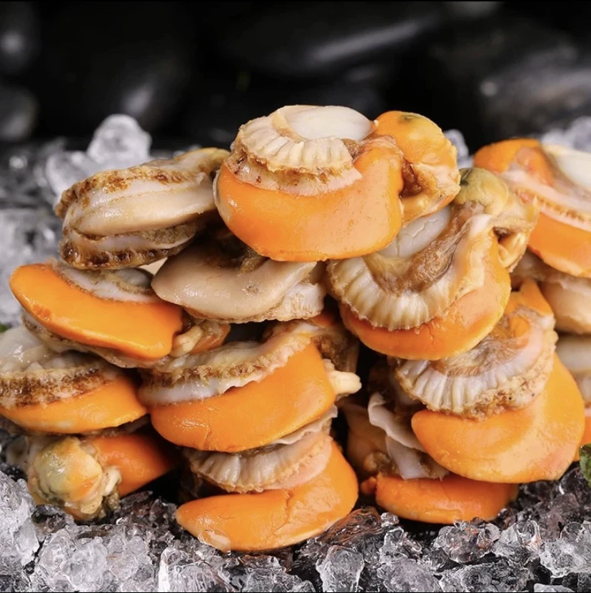 顺丰发货 新鲜扇贝肉 5斤 每包1斤 共5包