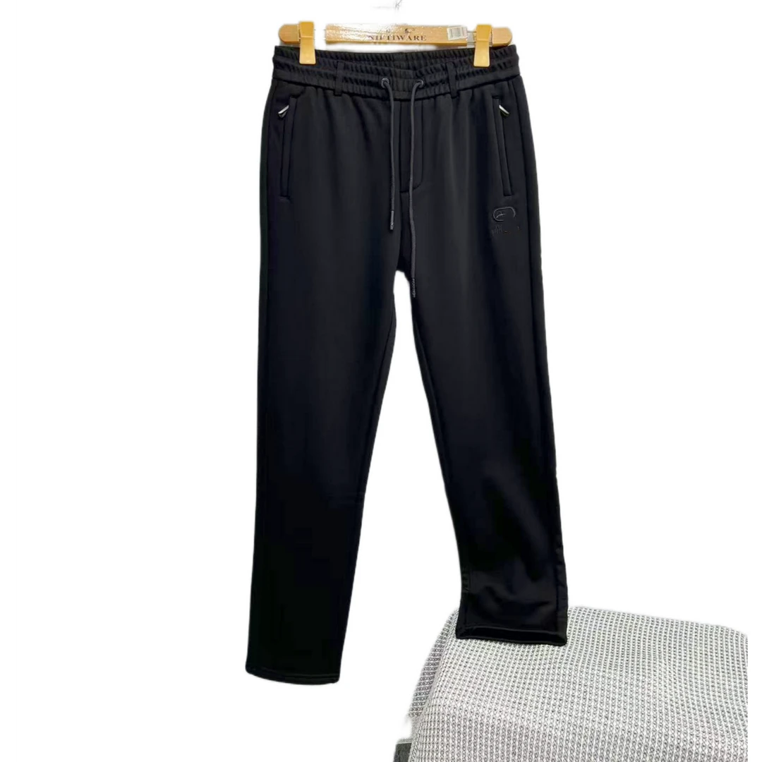 8807  男士  口袋拉链  字母小星星装饰  纯色  百搭  休闲裤