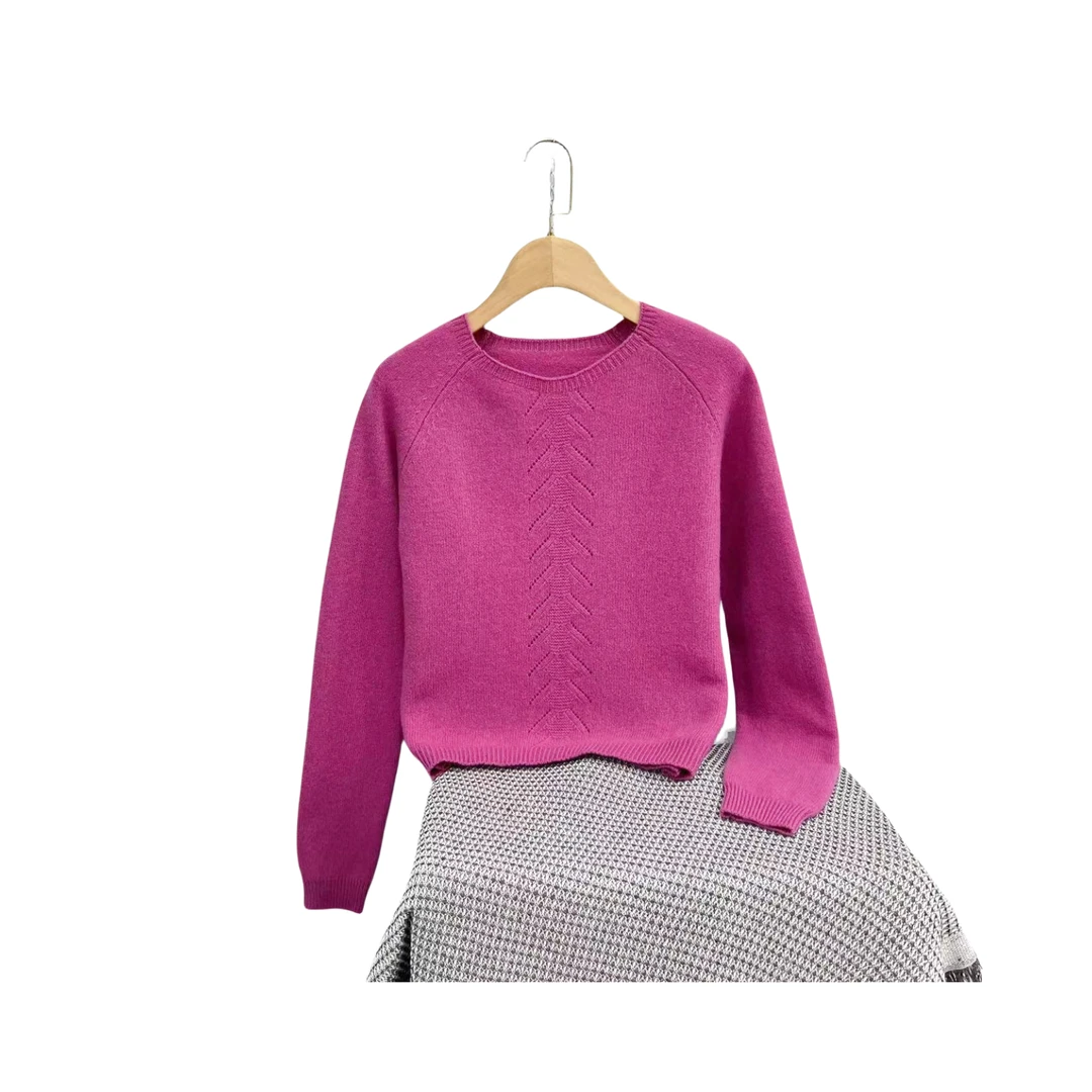 459  纯色 光板   简约  休闲  百搭  毛针织衫