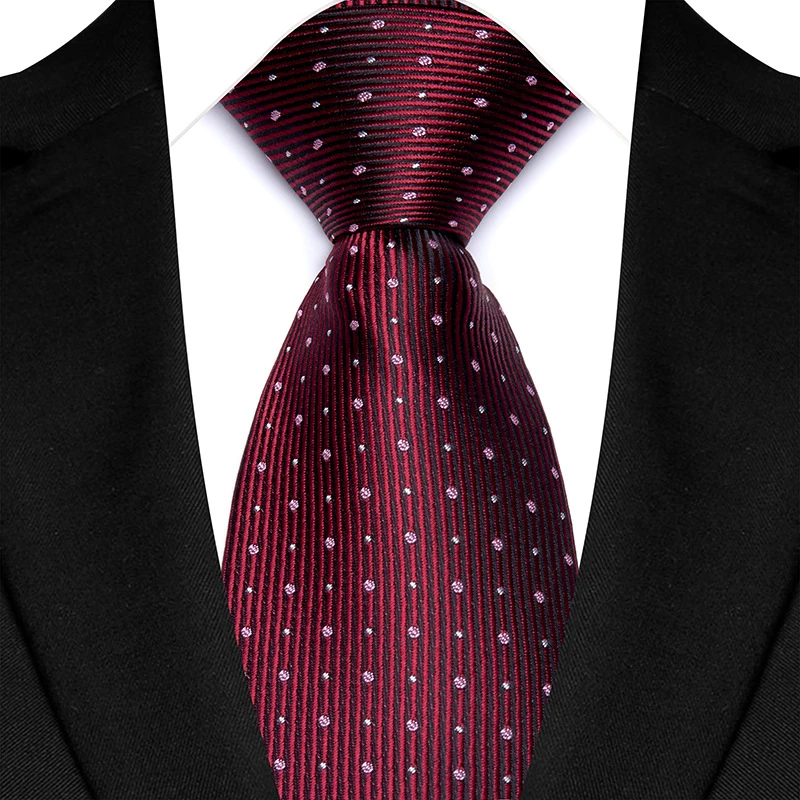 时尚潮流高档蓝色黑色商务学生上班工作结婚礼酒红色伴郎小花领带