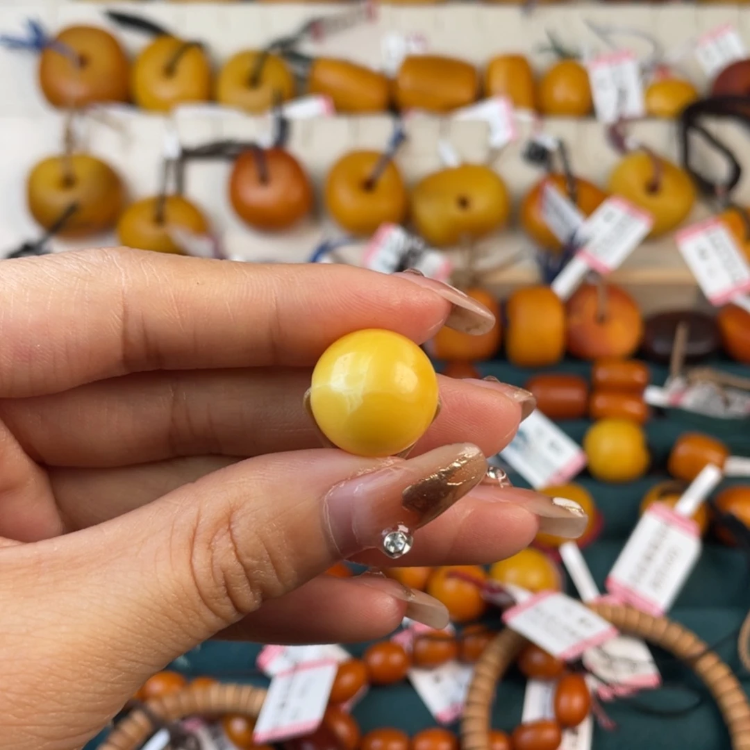 【闪购商品】琥珀颈饰未镶嵌幕**絮