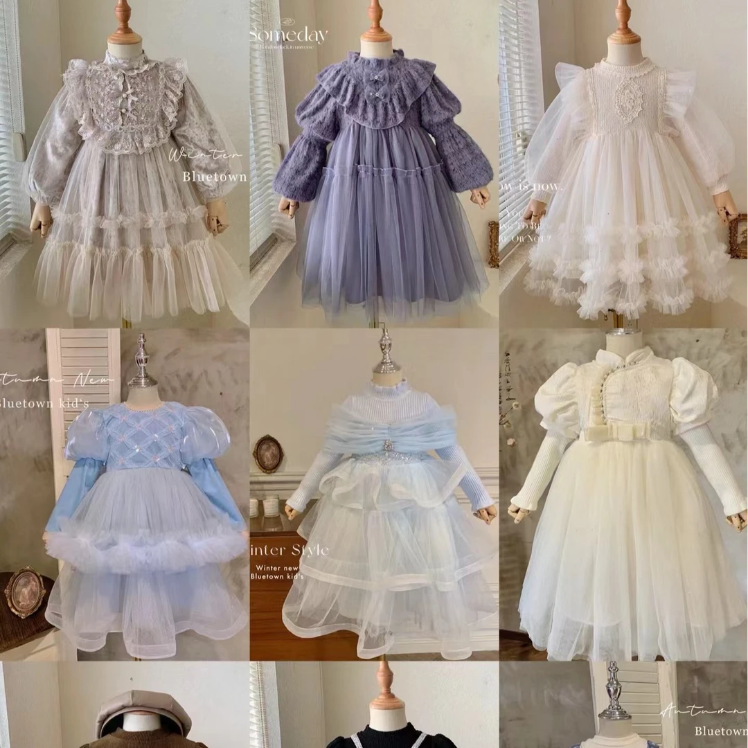 5扣号专享女童纱裙新款时尚设计款礼服公主裙