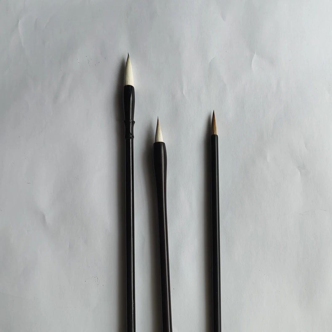 兰心阁老师同款定制孔雀牡丹丝毛笔专用笔