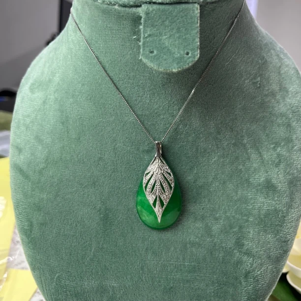 铜合金吊坠 吊坠绿色百搭1212