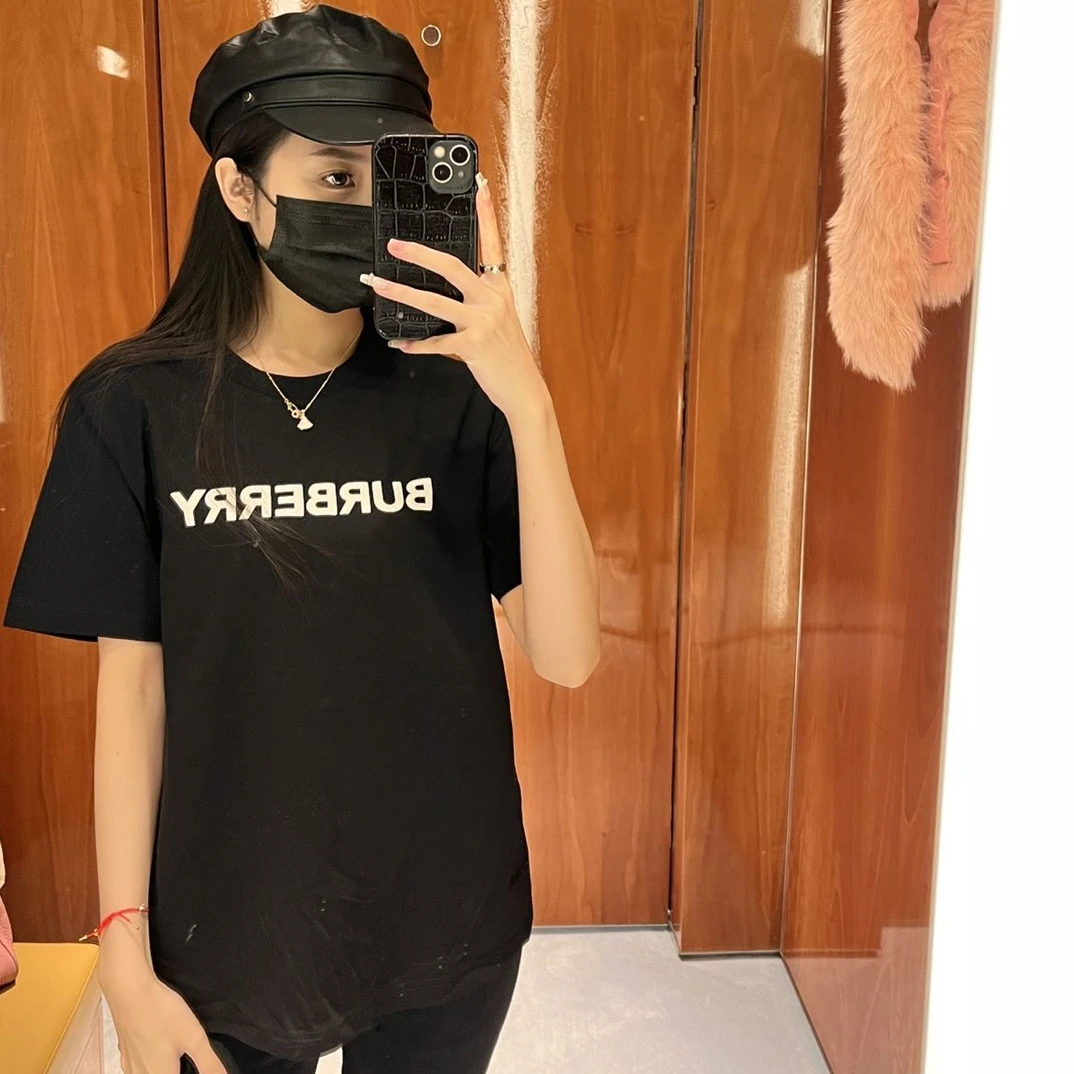 全新未使用 BURBERRY/博柏利 巴宝莉字母T恤