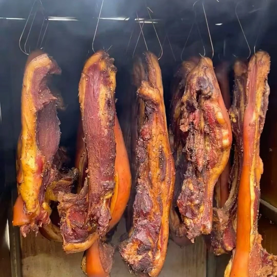 贵州农家香柏枝香樟木烟熏腊肉土猪肉柴火慢薰自家炕