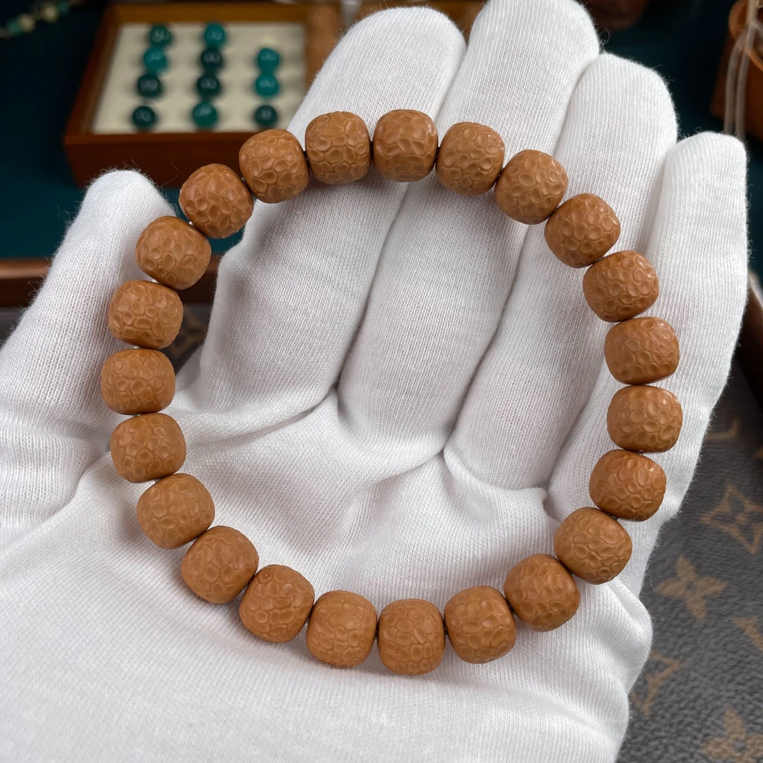 朴舍出品-手工雕刻【蛟龙】老型猴头核桃