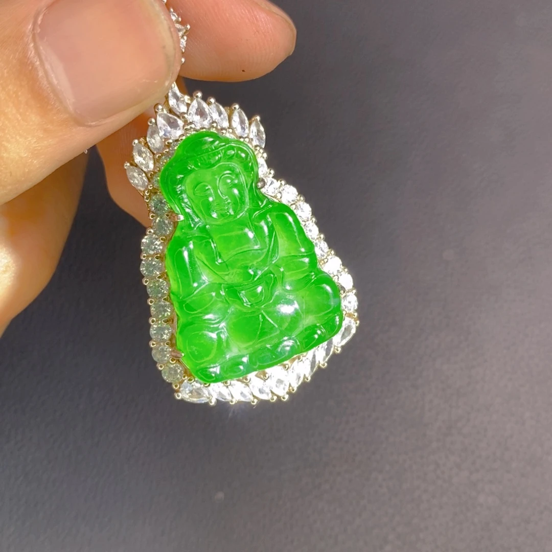 翡翠吊坠(不含链)未镶嵌