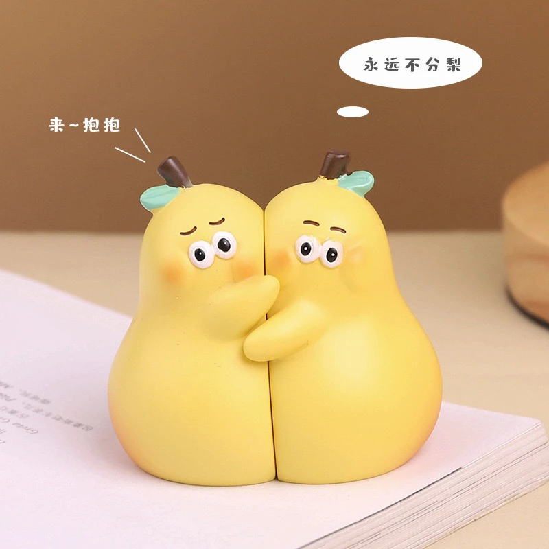 【拆盒】不梨不弃卡通创意礼品可爱公仔