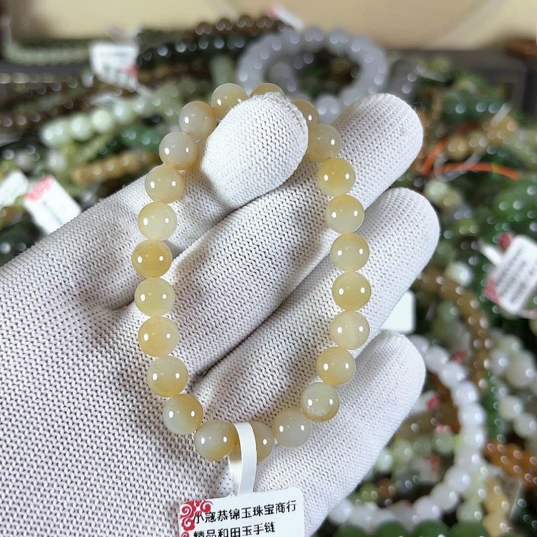 和田玉手链未镶嵌80