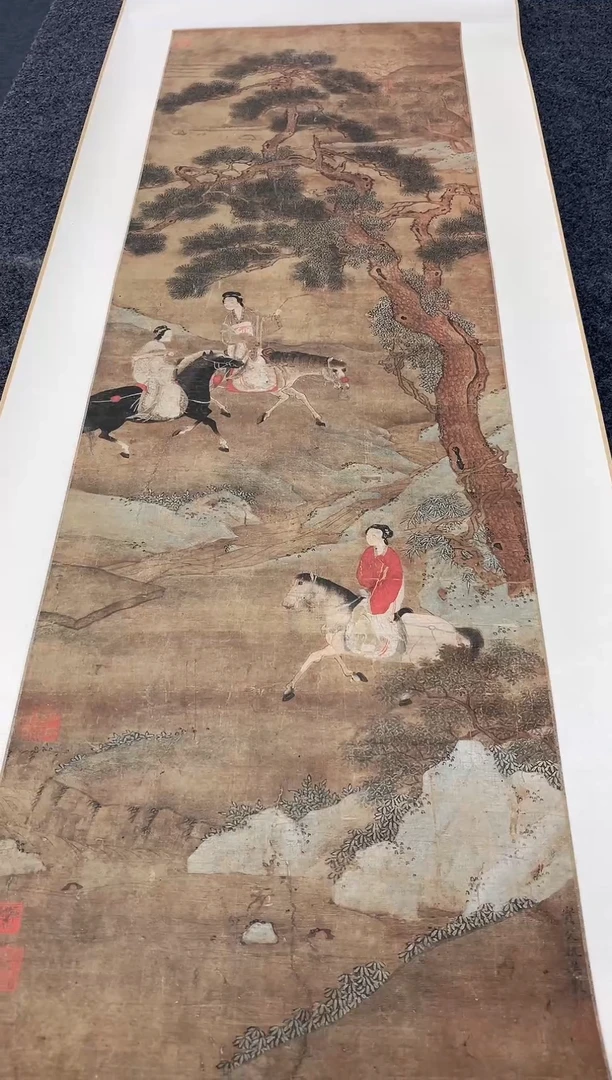 【闪购商品】绘画 【复刻】 仇英 宫女游园