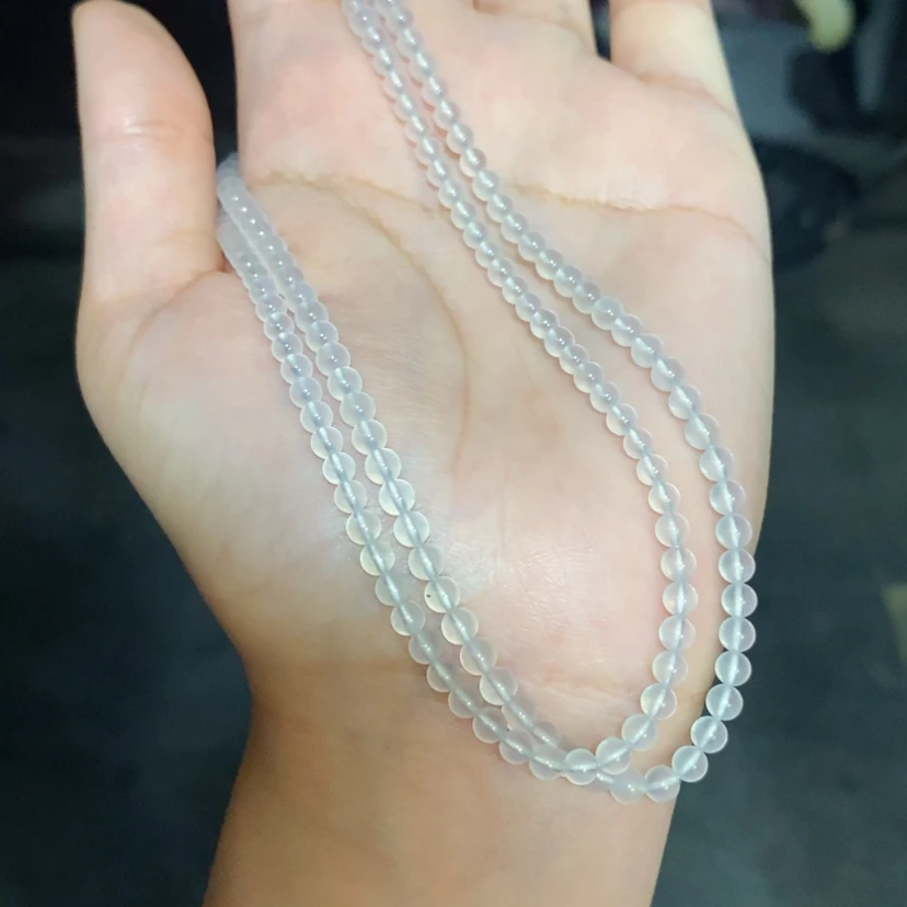 【闪购商品】翡翠颈饰未镶嵌裸石小米珠