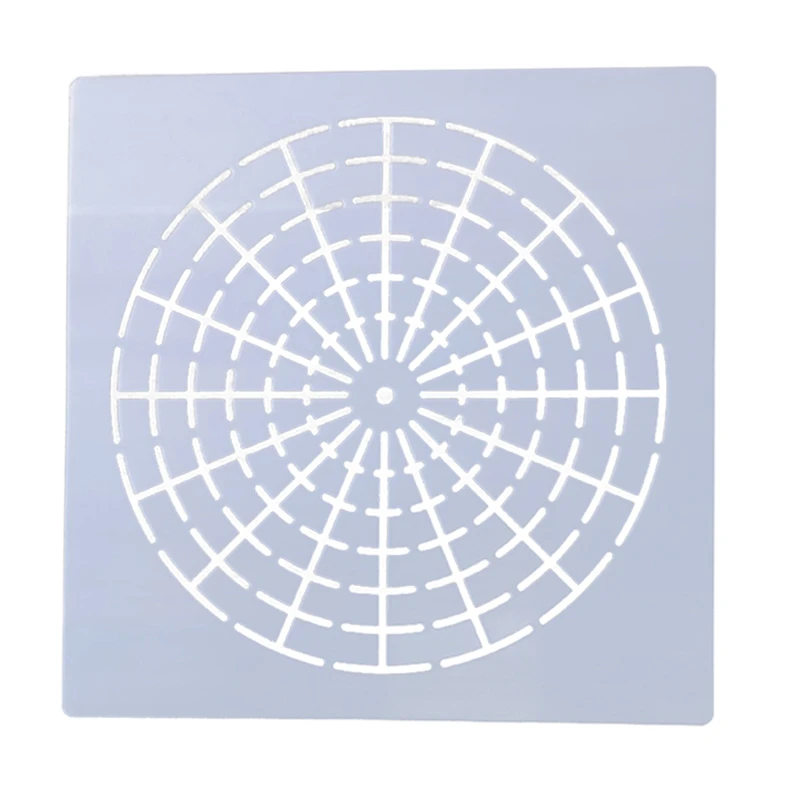 波点彩绘定位片辅助线卡克力可反复多次使用绘画器底板