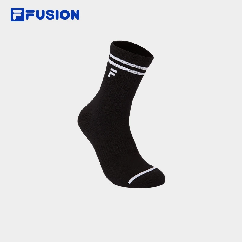 欧若风斐乐秋冬季中筒袜情侣舒适透气户外休闲运动袜子T13U513306