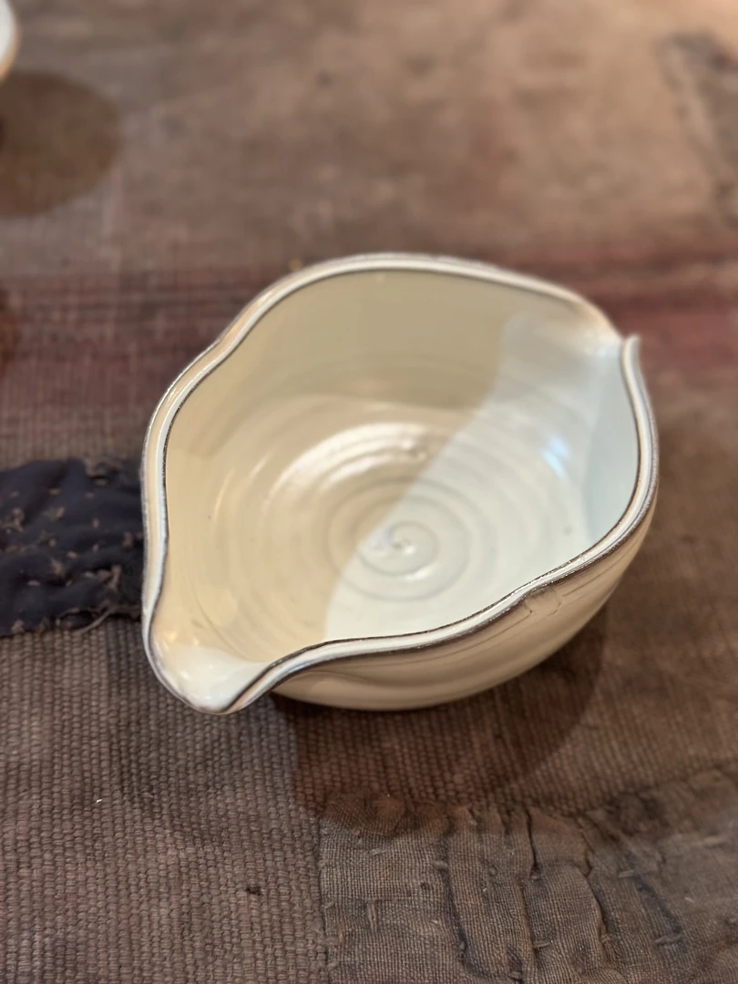 【柴烧茶器】手工云朵碗 （可做公道）