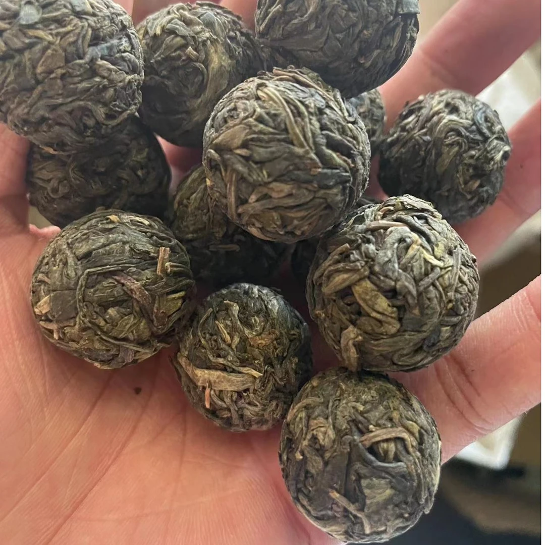 【大梁子-生茶龙珠】2024年古树头春龙珠50颗