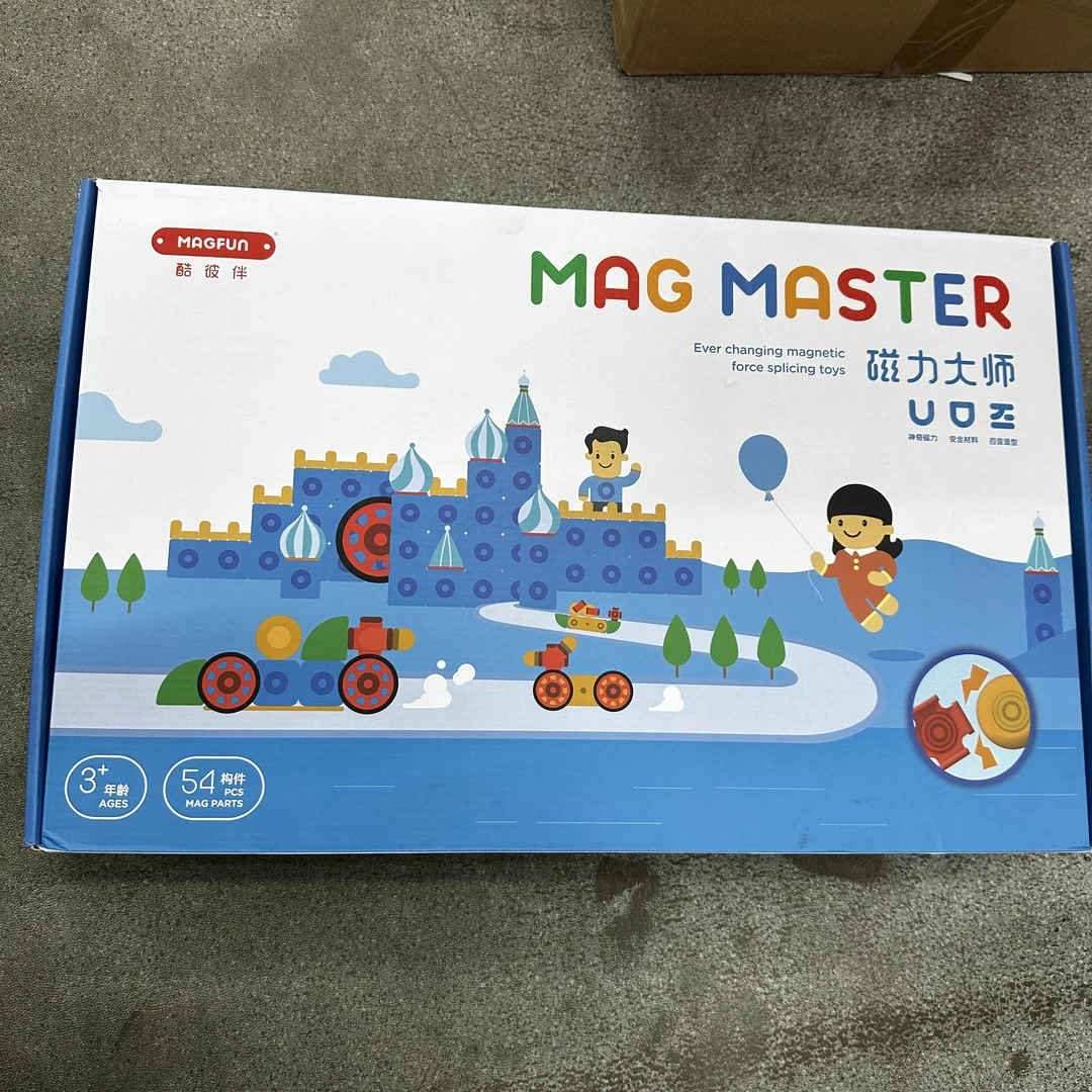 酷彼伴 mag-1989 MAGFUN酷彼伴DIY磁力积木-家庭款