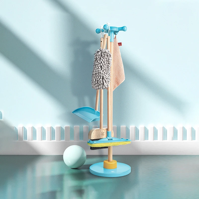 HAPE儿童挂式扫拖清洁套装E3055科学育儿玩具