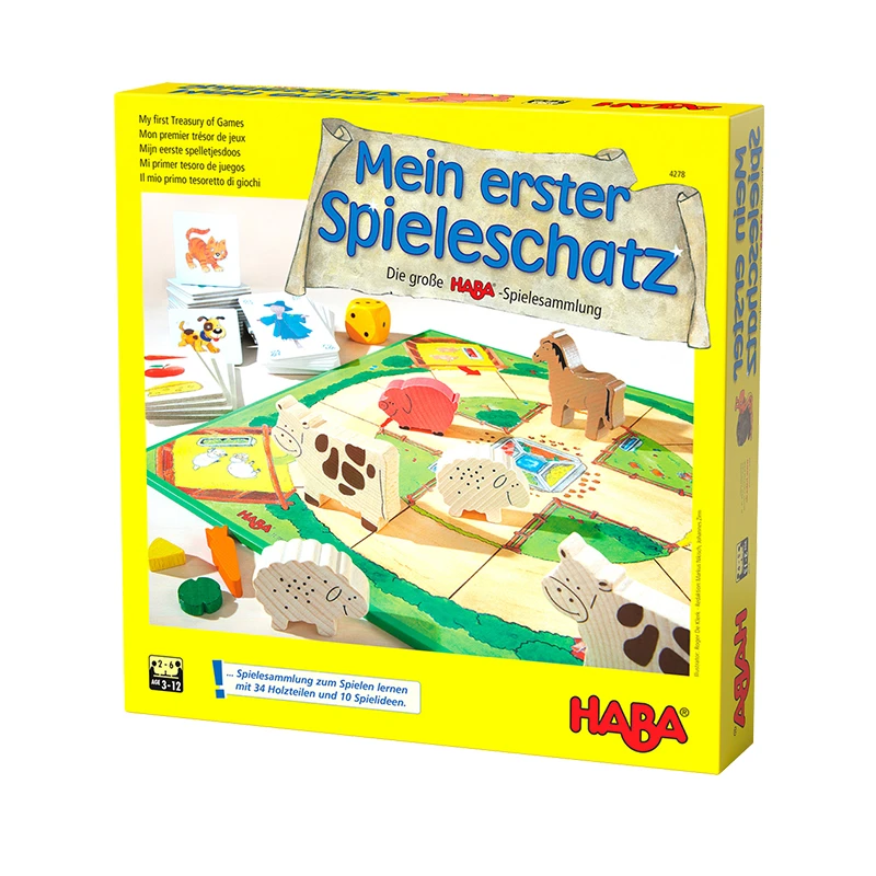 haba 4278 我的超级农场十合一 科学育儿玩具