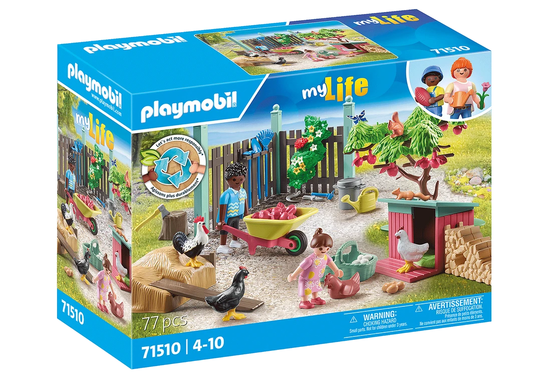 摩比世界 71510 小鸡农场