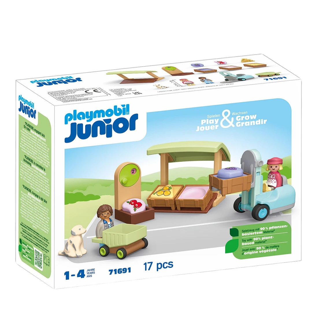 摩比世界 71691 JUNIOR: 有机水果摊 科学育儿