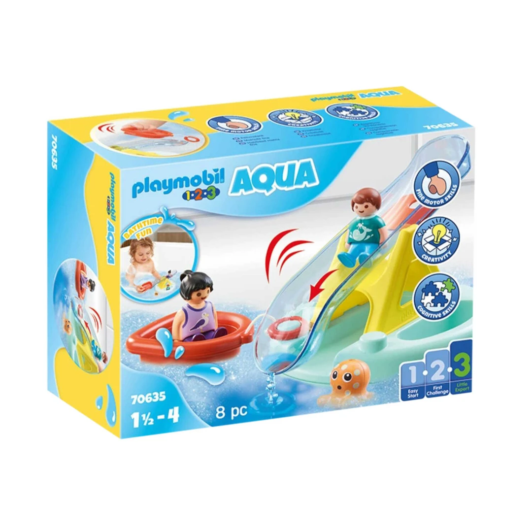 摩比世界 70635 带浴缸的巴斯岛玩具 科学育儿玩具