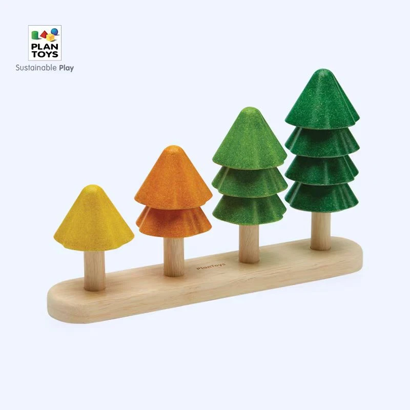 plantoys 5403挪威森林叠叠乐 蒙氏玩具