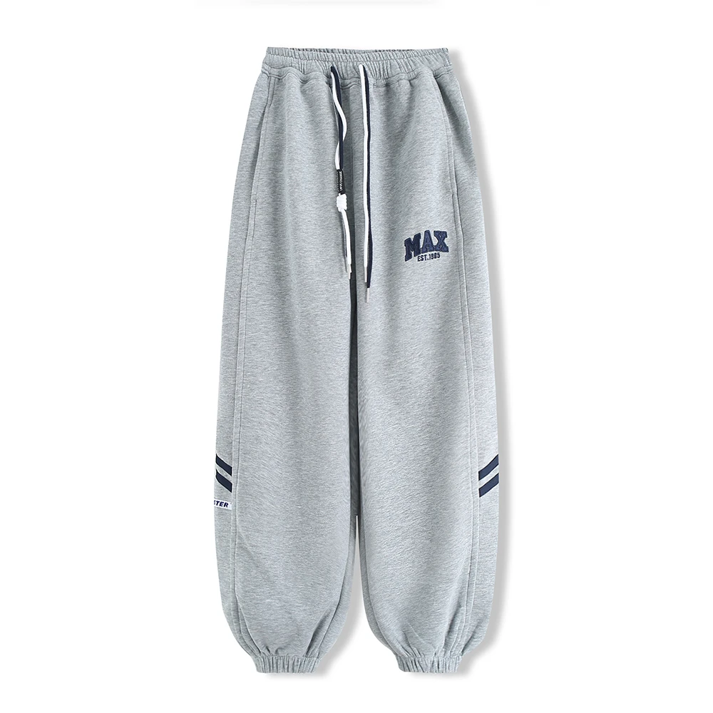 （加长裤）学生装秋款裤子青少年运动抽绳长裤初中生高中生宽松634