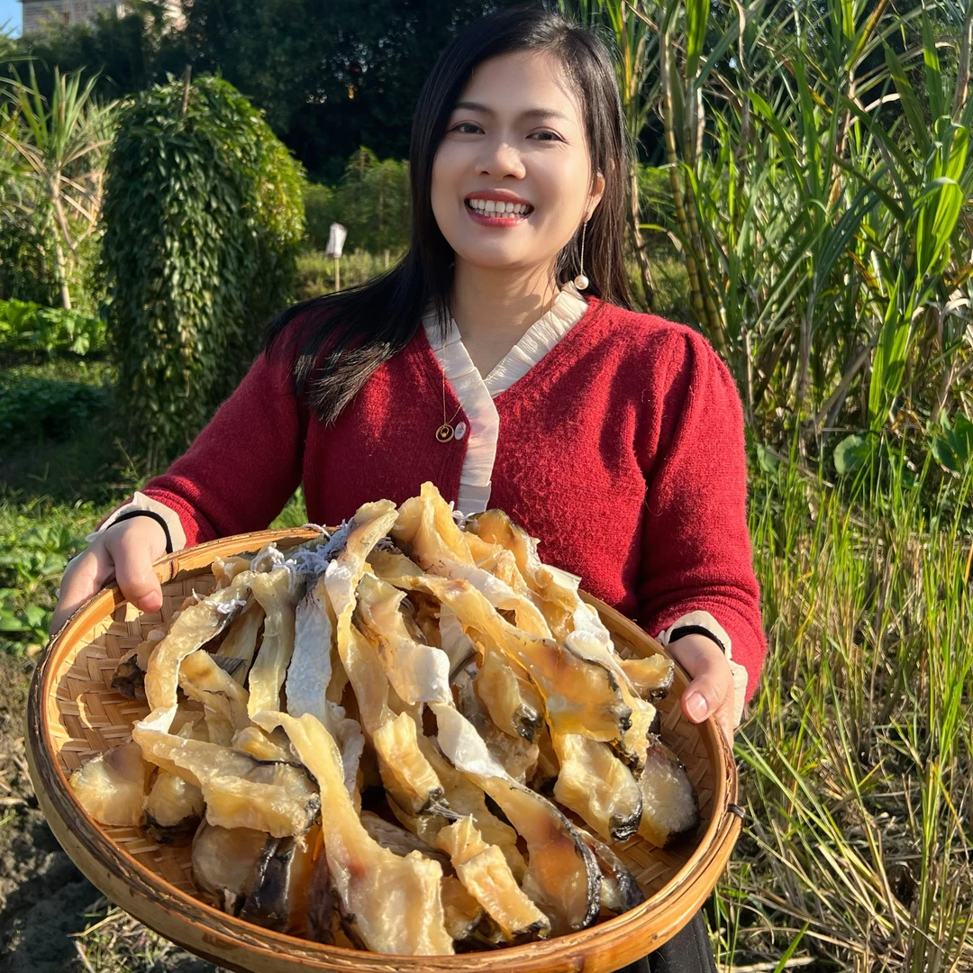 【鲩鱼干】彩妹甄选 农家自晒 草鱼腩干 肉质紧实又香口 包邮