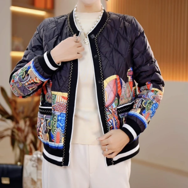 【黑色多巴胺】冬季新品时尚百搭女士休闲显瘦保暖羽绒服-1108