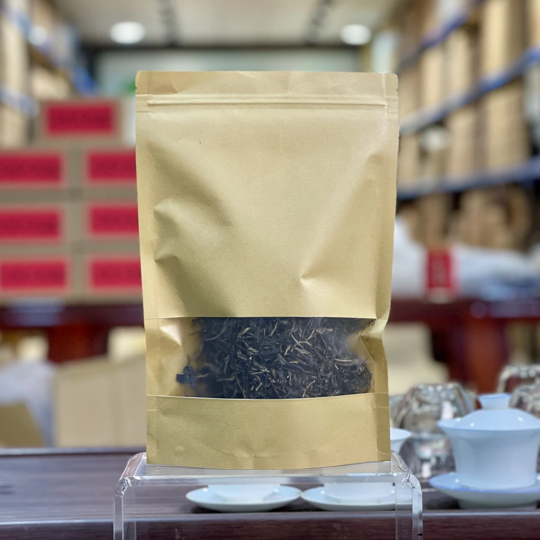 2023年 大黑森林 古树头春纯料 普洱生茶散料-100克 茶叶