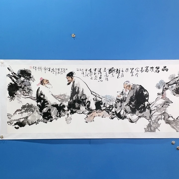 绘画李东军六尺人物