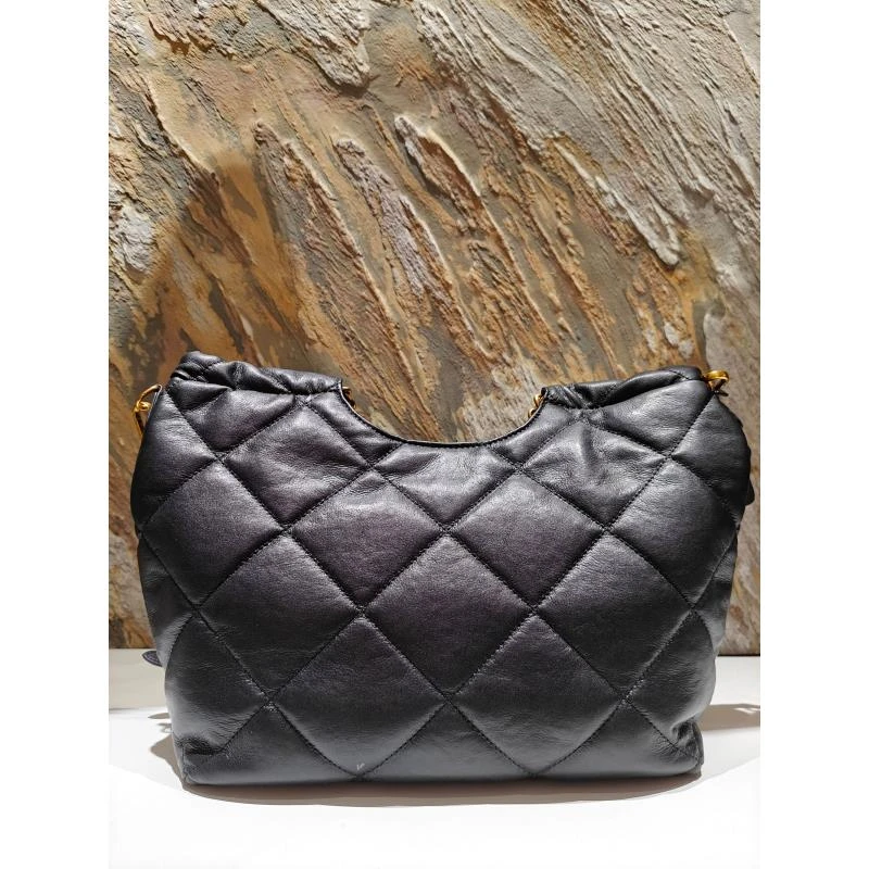 HIRMRIS手工真皮包550631-黑  软托特阳黑