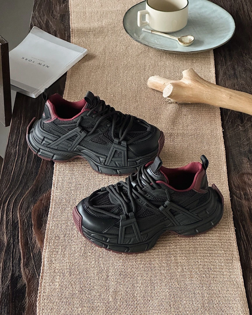 经典之作【旅行者3.0】2024冬季必入款老爹鞋安克啦色系休闲鞋806-3