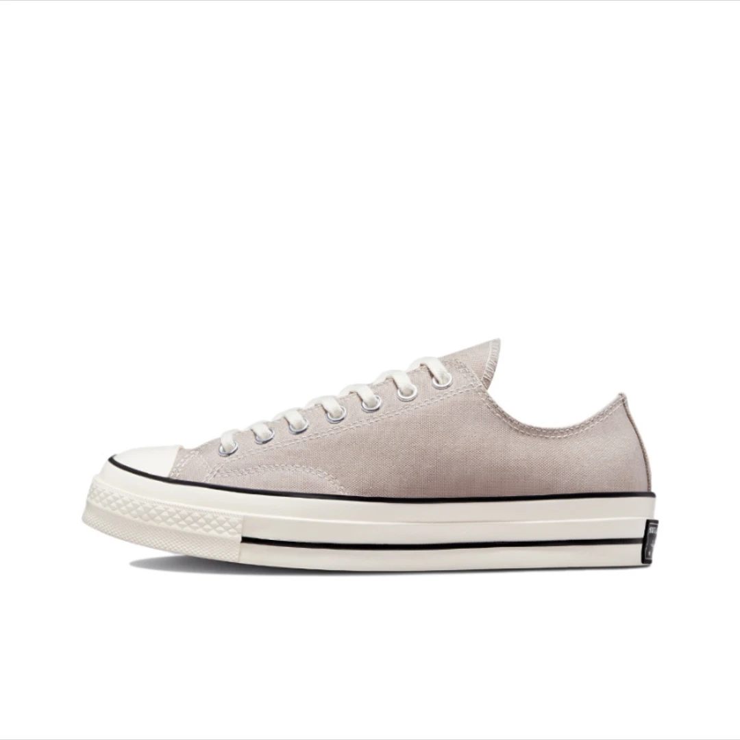 匡威Chuck 70浅灰色低帮复古男女帆布鞋休闲鞋172680