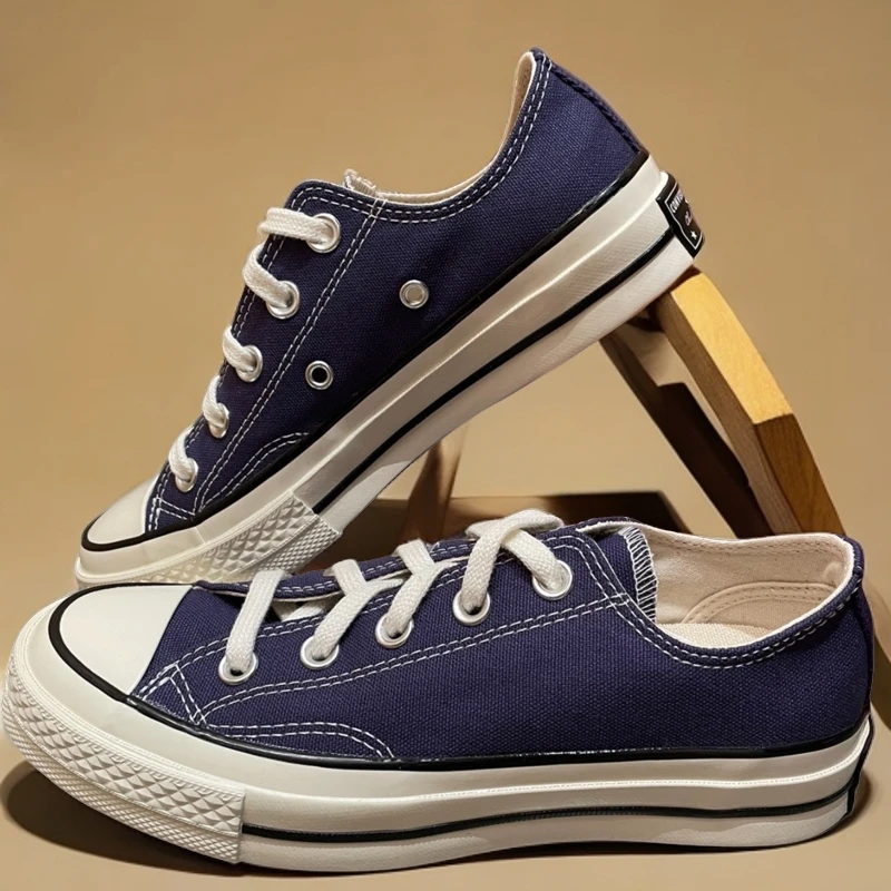 Converse/匡威1970S海军蓝男女低帮帆布鞋/A04592C