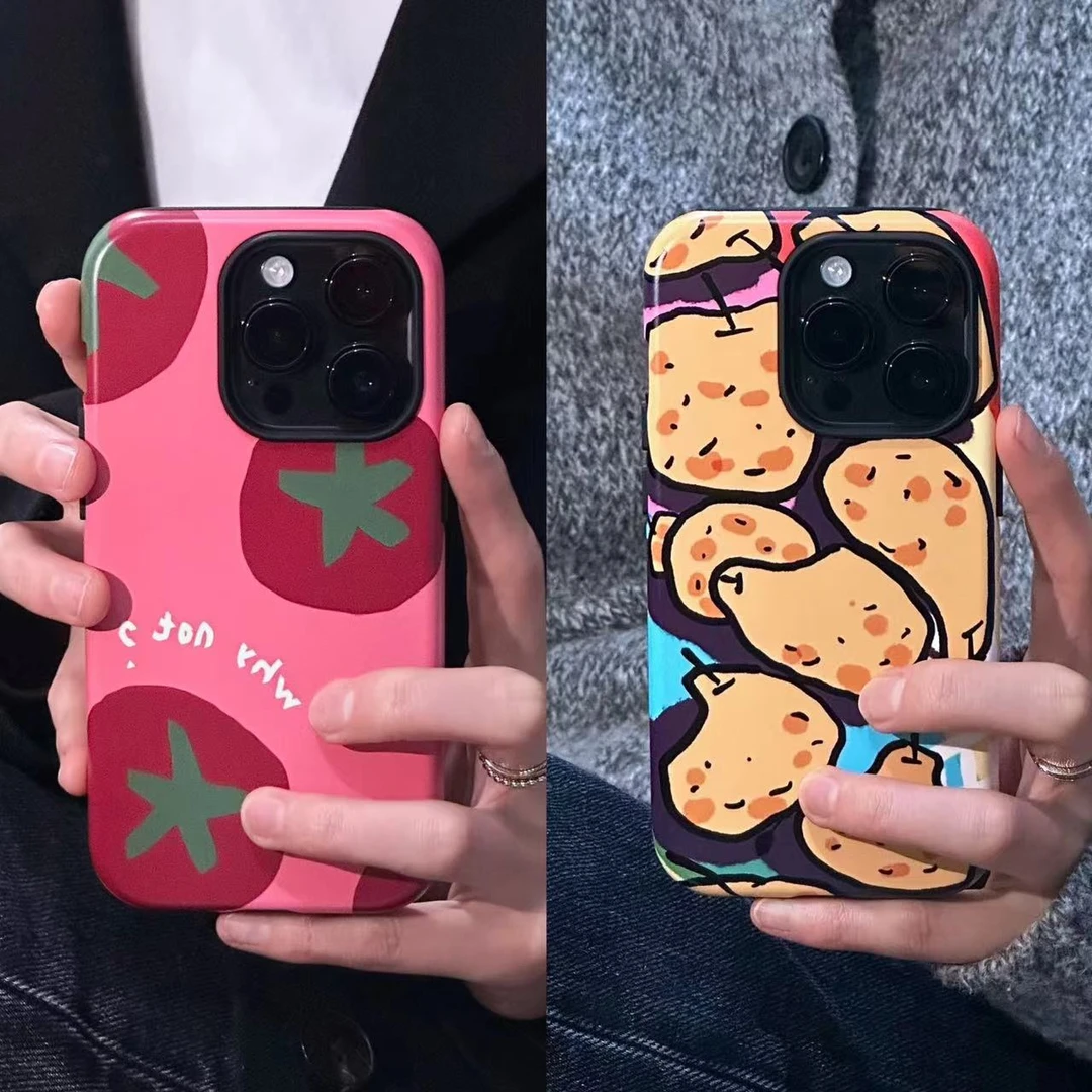 『拾漆计划』初稿番茄品牌授权进口韩菲二合一苹果15Promax手机壳