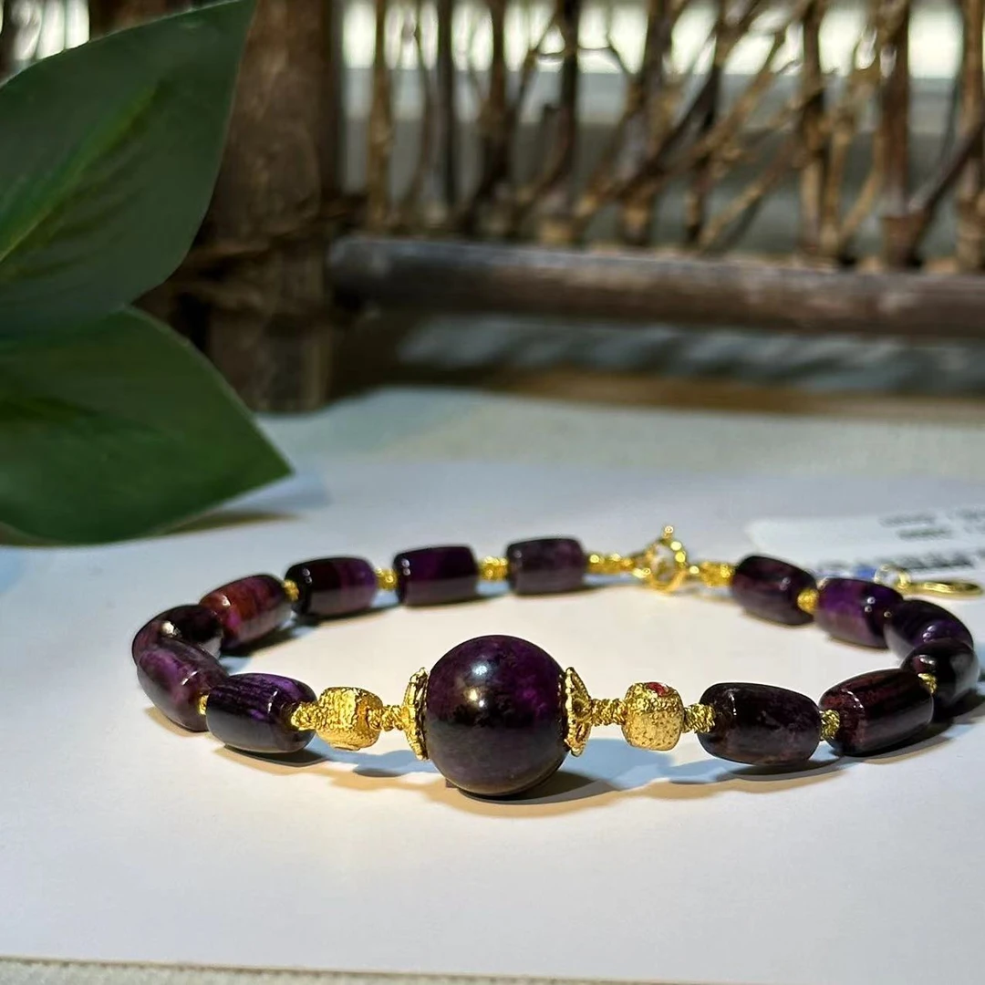 舒俱来老油桶珠手链/16cm/AZB2154