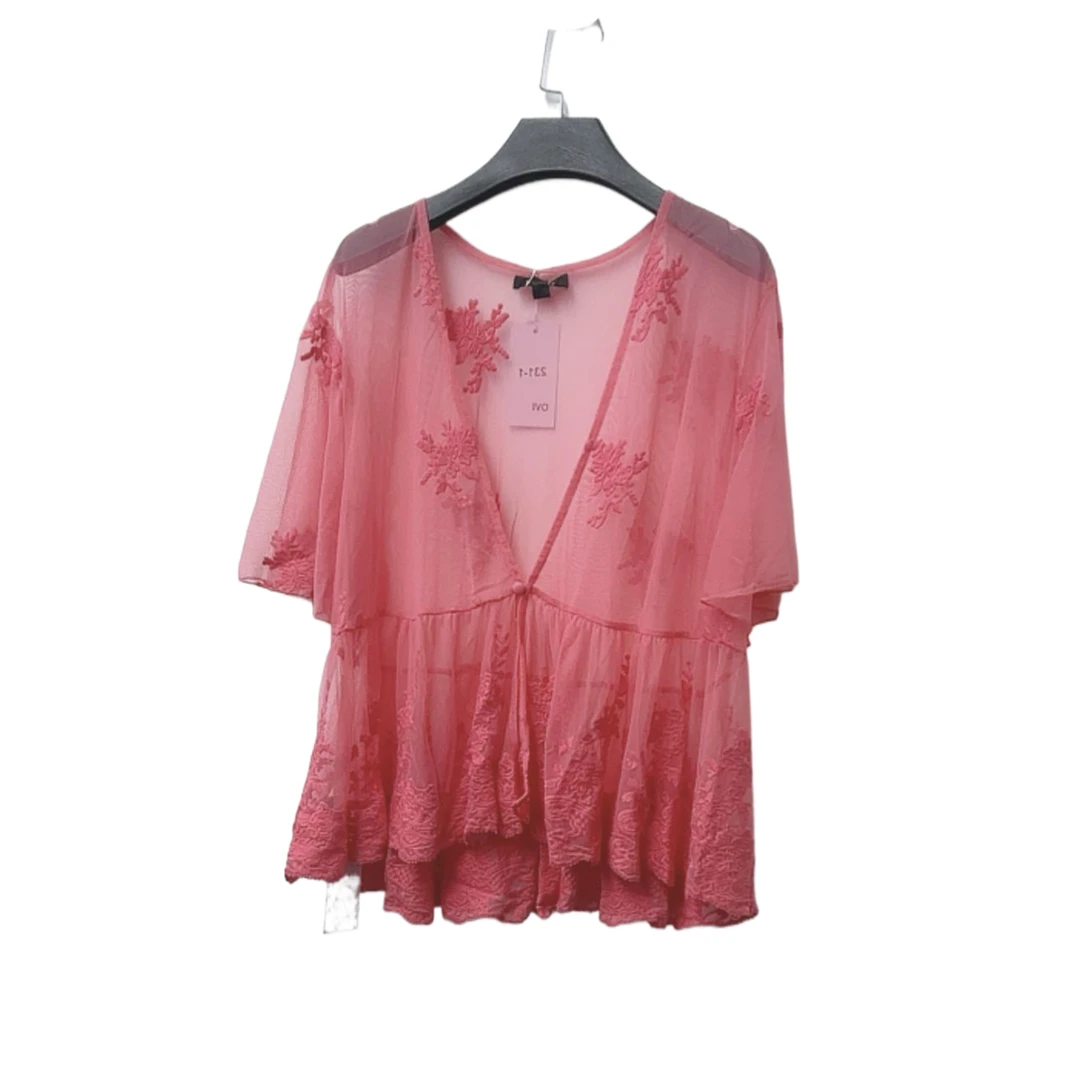 大码女装（231款）西瓜红洋气小外搭