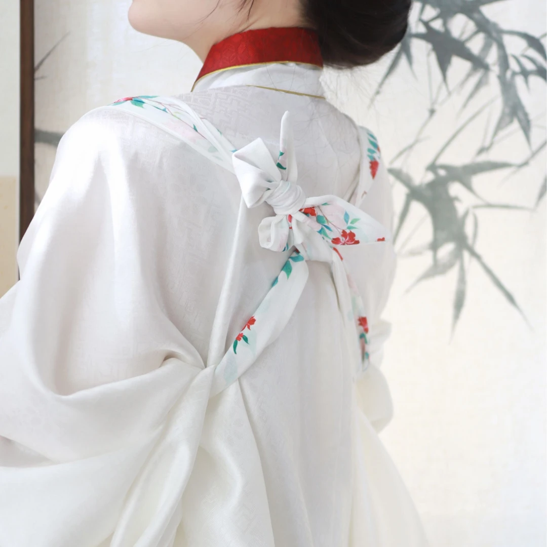 宴平汉服 【石榴花】印花发带&襻膊