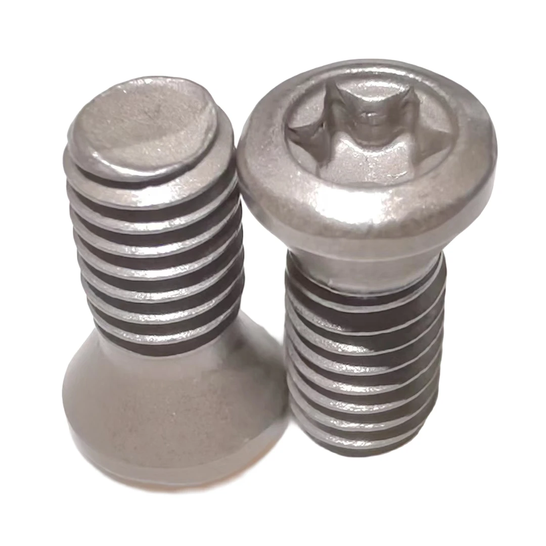 加工中心车刀杆刀盘螺丝，12.9级合金钢，M4*10高强度进口梅花螺丝