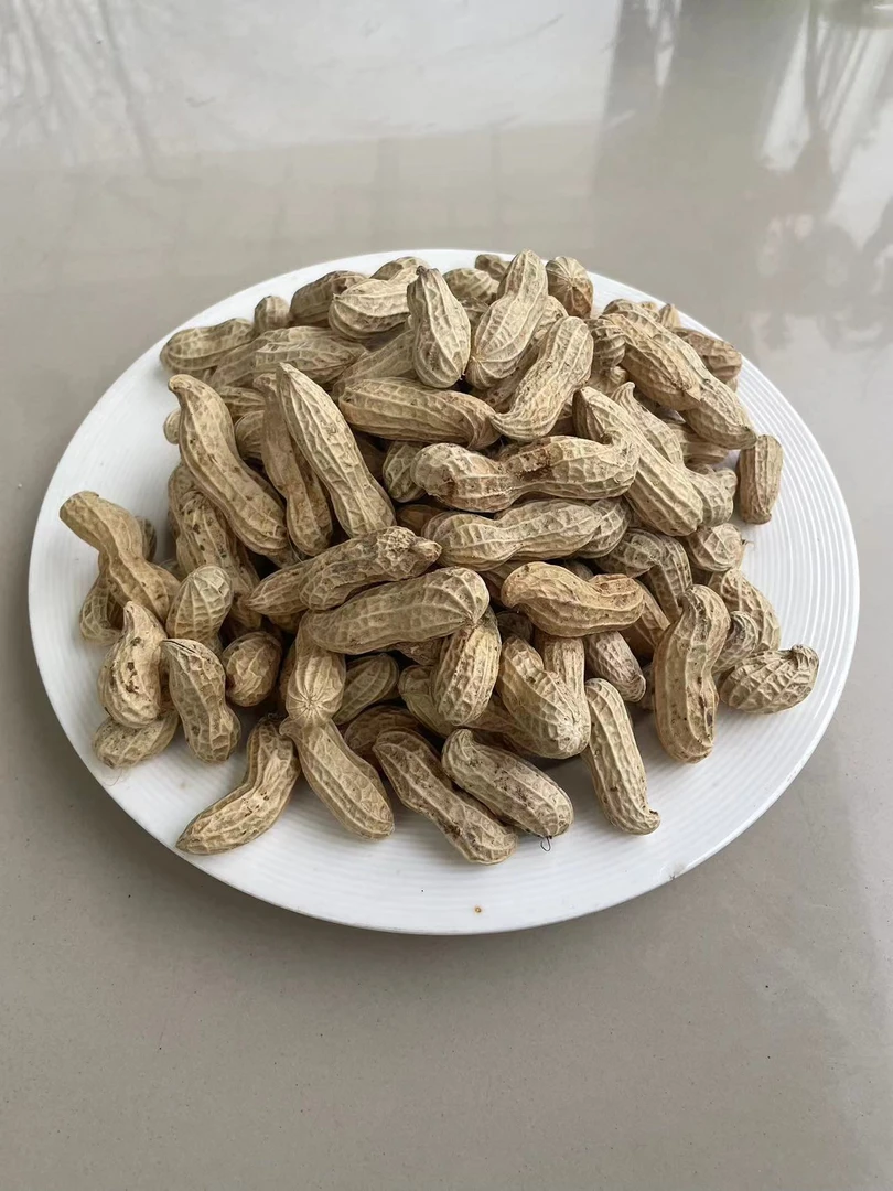 青川本地黑皮花生