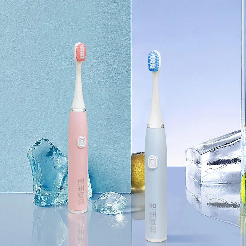 电动牙刷软毛电池款男女家用声波电动牙刷无线学生党软毛电动牙刷