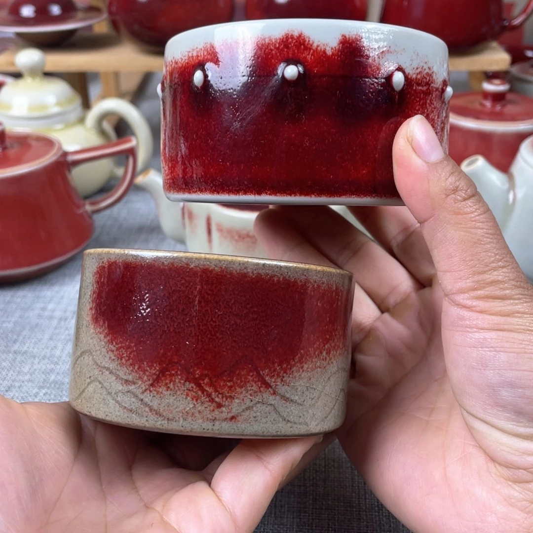 瓷片唐*纯手工制作……