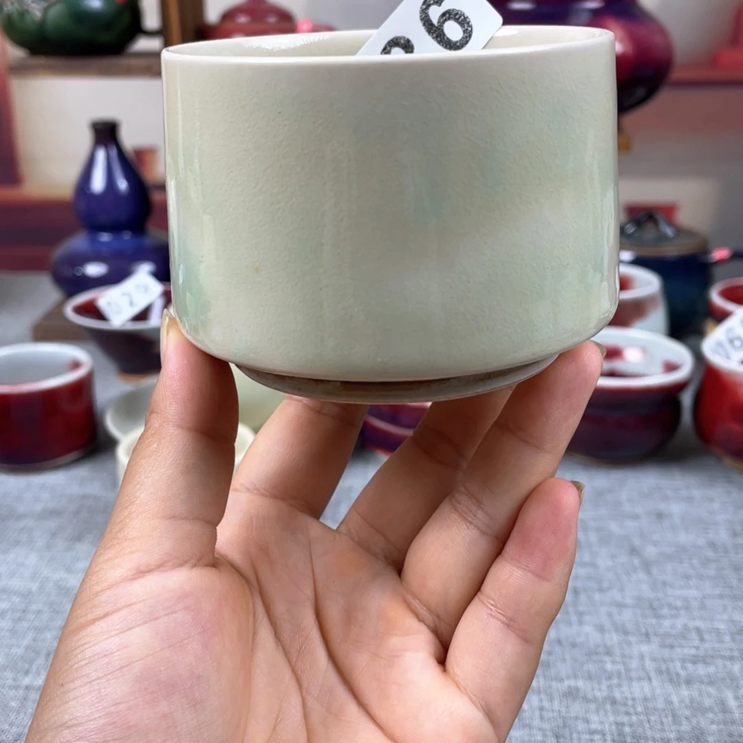 瓷片纯手工制作……