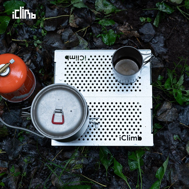 iClimb爱攀登燕轻桌户外bc茶桌超轻折叠桌便携野餐露营迷你小桌子